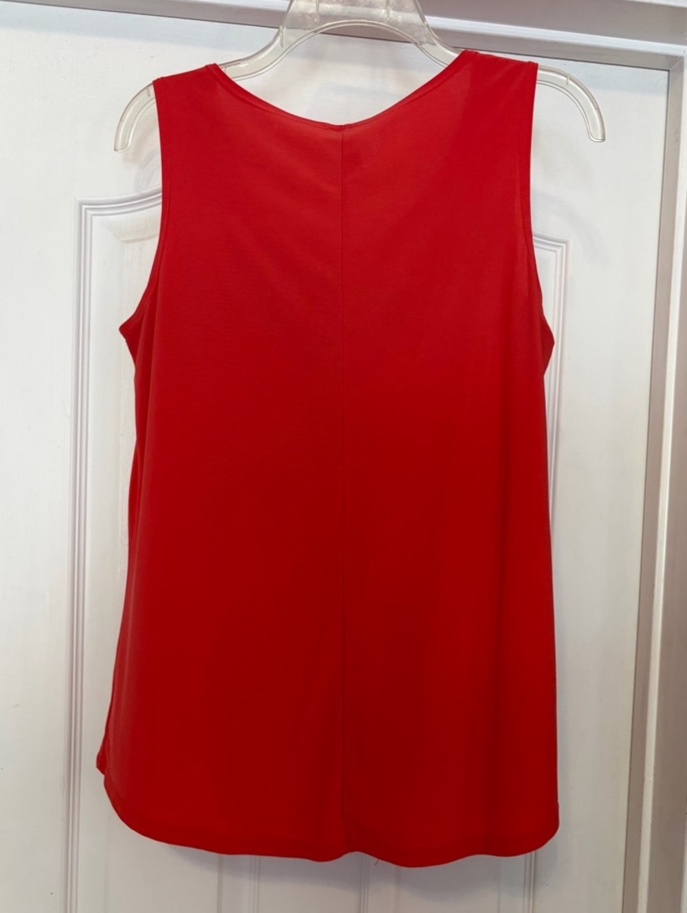 Red/Orange Button-Front Blouse - Picture 2 of 2